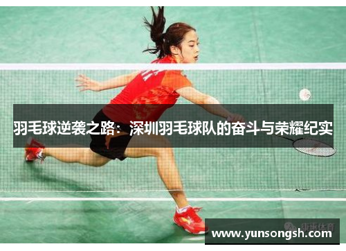 羽毛球逆袭之路：深圳羽毛球队的奋斗与荣耀纪实