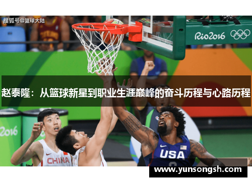 赵泰隆：从篮球新星到职业生涯巅峰的奋斗历程与心路历程